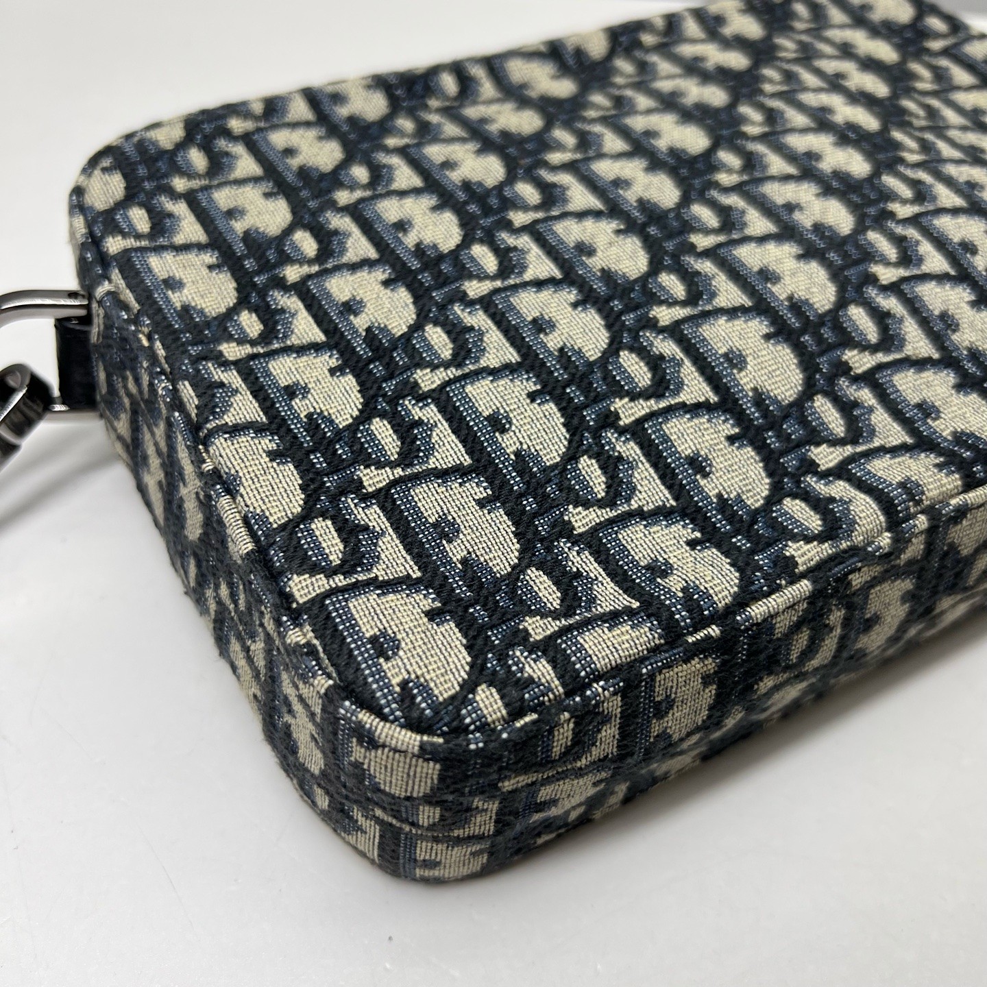Dior Pre-Owned Authentic Oblique Messenger Bag Monogram 22x15x5cm
