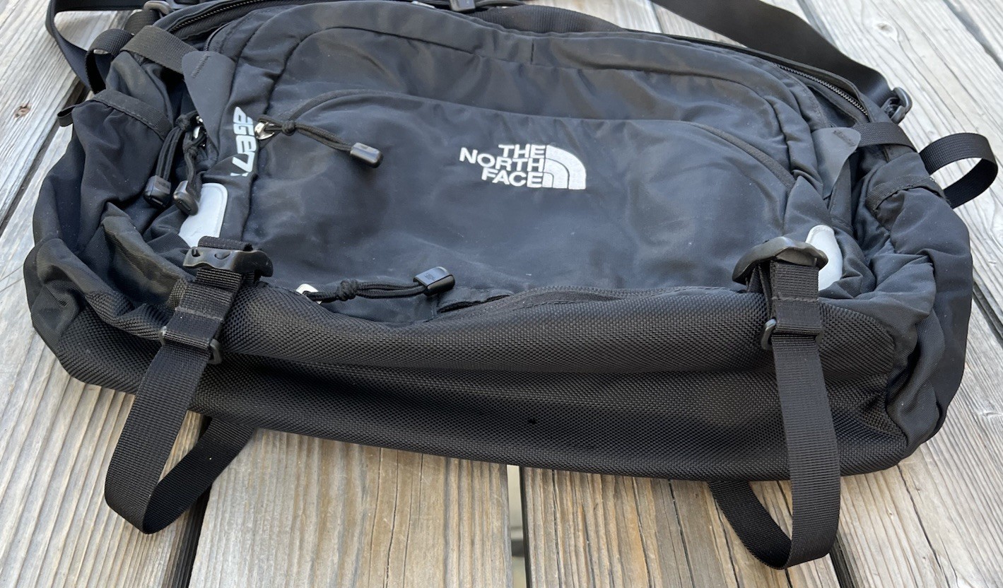 The North Face Agent Laptop School Bag Briefcase Messenger Multipocket – Black