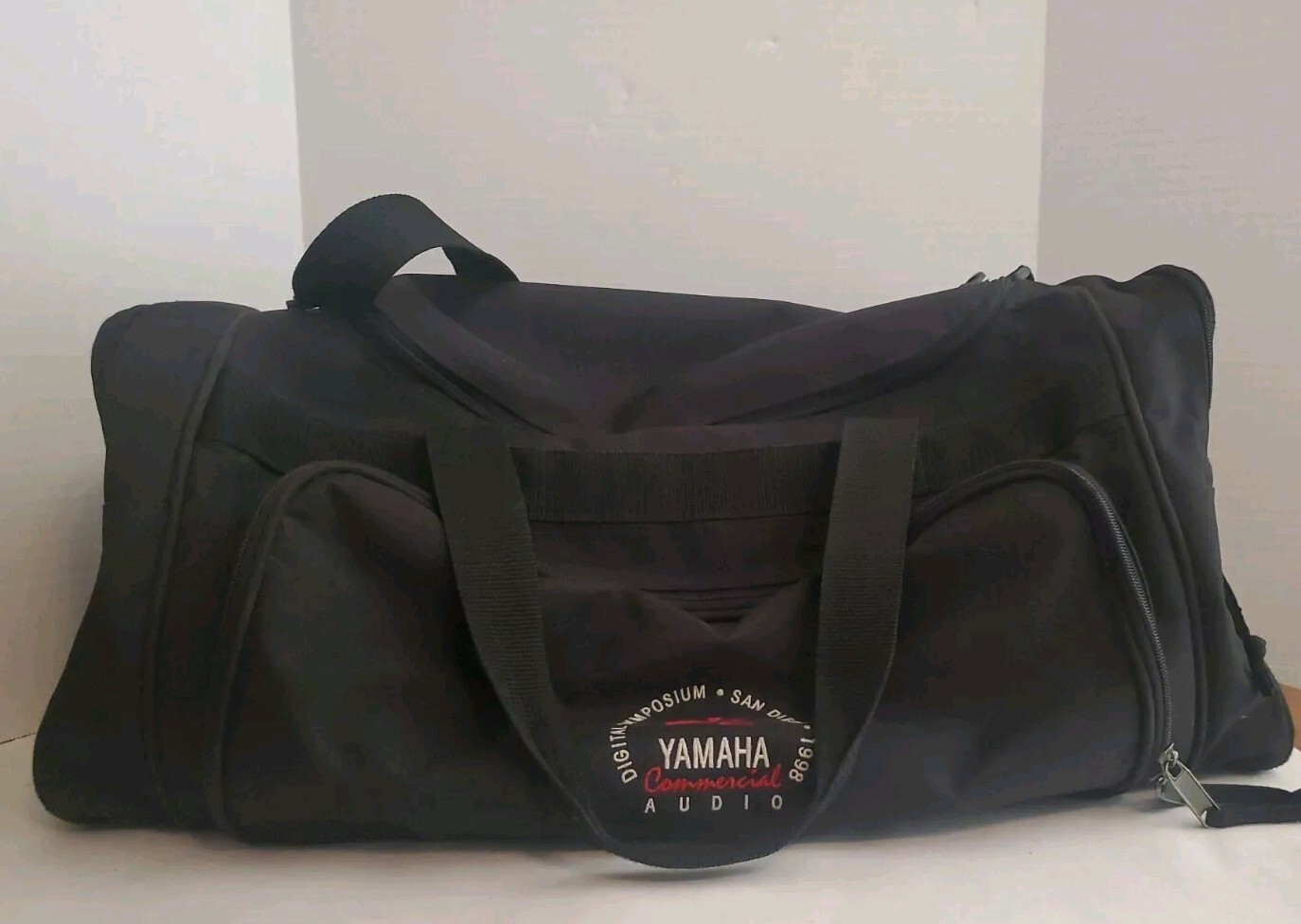 Yamaha Commercial Audio 1998 Digital Symposium San Diego Black Duffel Bag 23″
