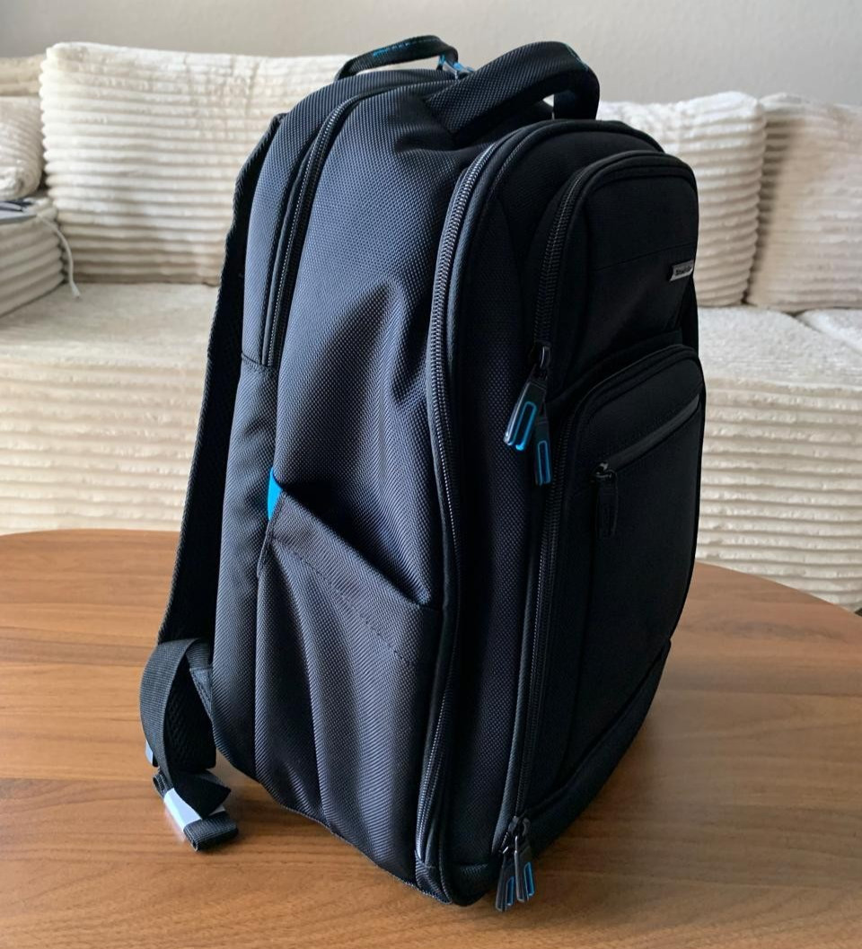 Samsonite Novex Perfect Fit-Laptop Backpack 15.6″- Black-Unisex-New