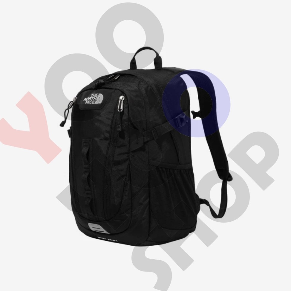 THE NORTH FACE MINI SHOT Backpack Black NM2DP02A Genuine 18L Lightweight / New