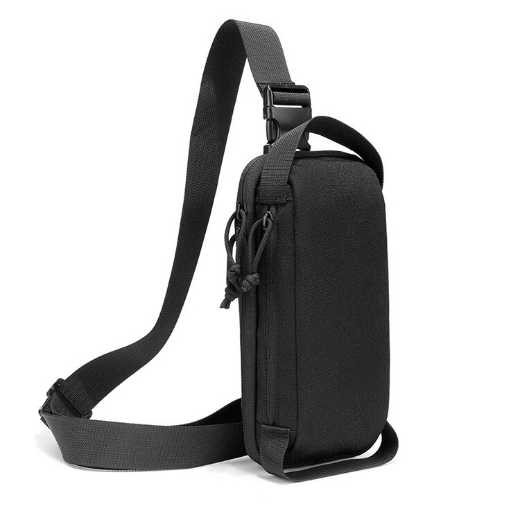 TACTICAL Compact EDC Chest Bag Concealed Carry Shoulder Bag for Travel Hiking