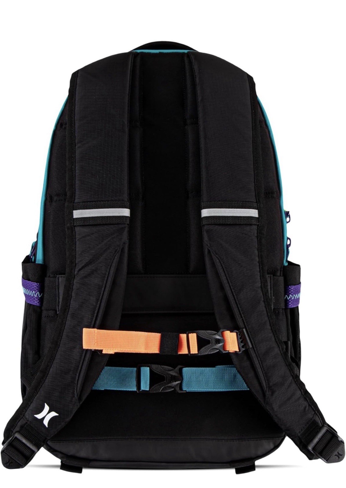 Hurley Joshua Black Multi Commuter Travel Backpack