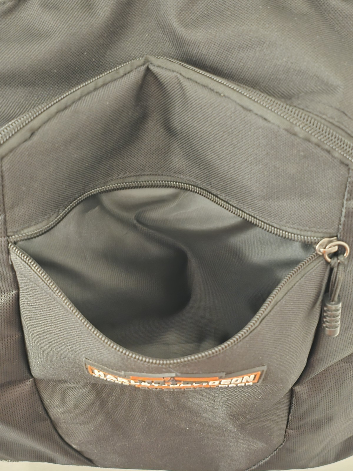 Harley Davidson Backpack Travel Tech Organizer Wallet 12″ / 9″ Lot In Black
