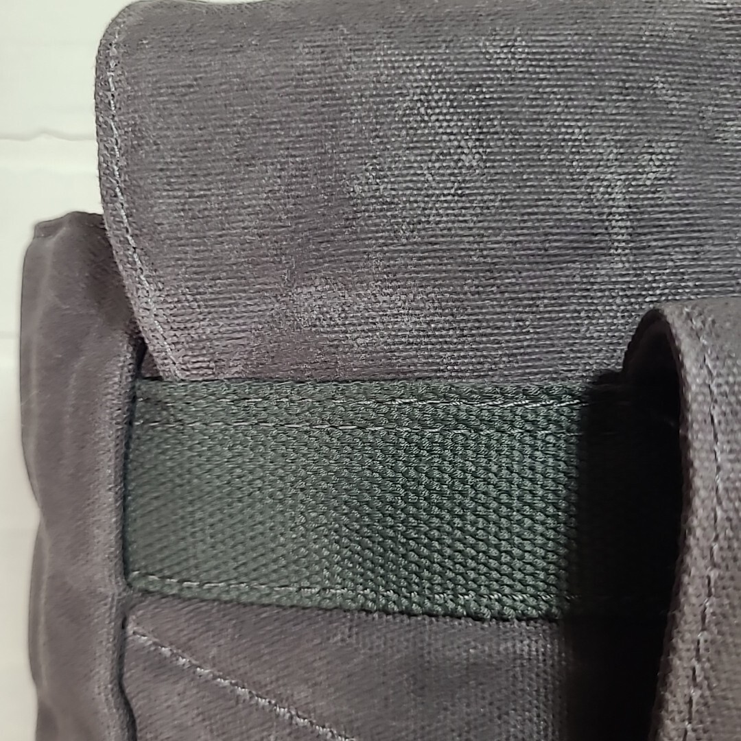Dungeons & Dragons / Magic The Gather Gray /Brown Leather Waxed Canvas Backpack