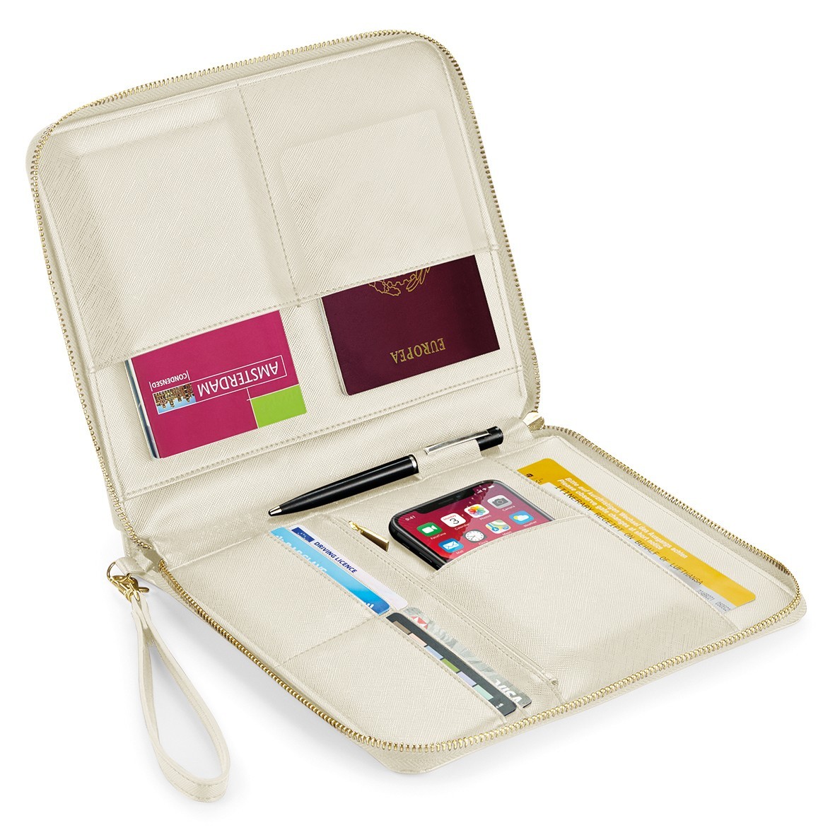 BagBase Boutique Travel/Tech Organiser – Credit Card Currency Document Wallet
