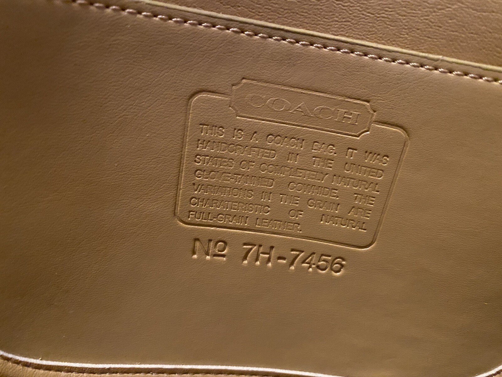 Coach Hudson Brown/Nickel Leather Briefcase Laptop Case Bag