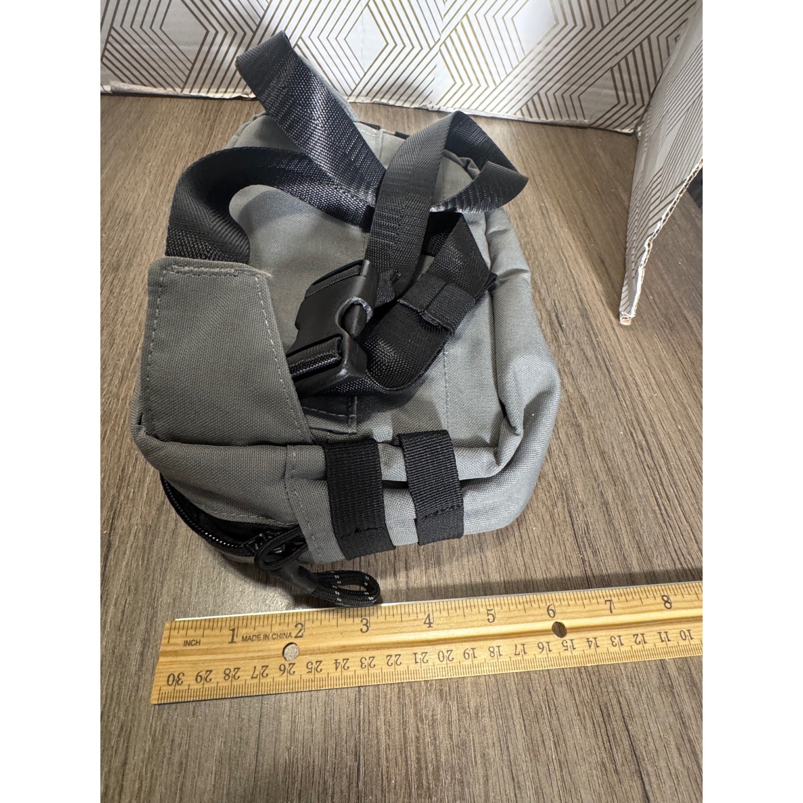Imperial Motion Borealis waistpack Grey Canvas Fanny Pack Bag Adjustable Strap