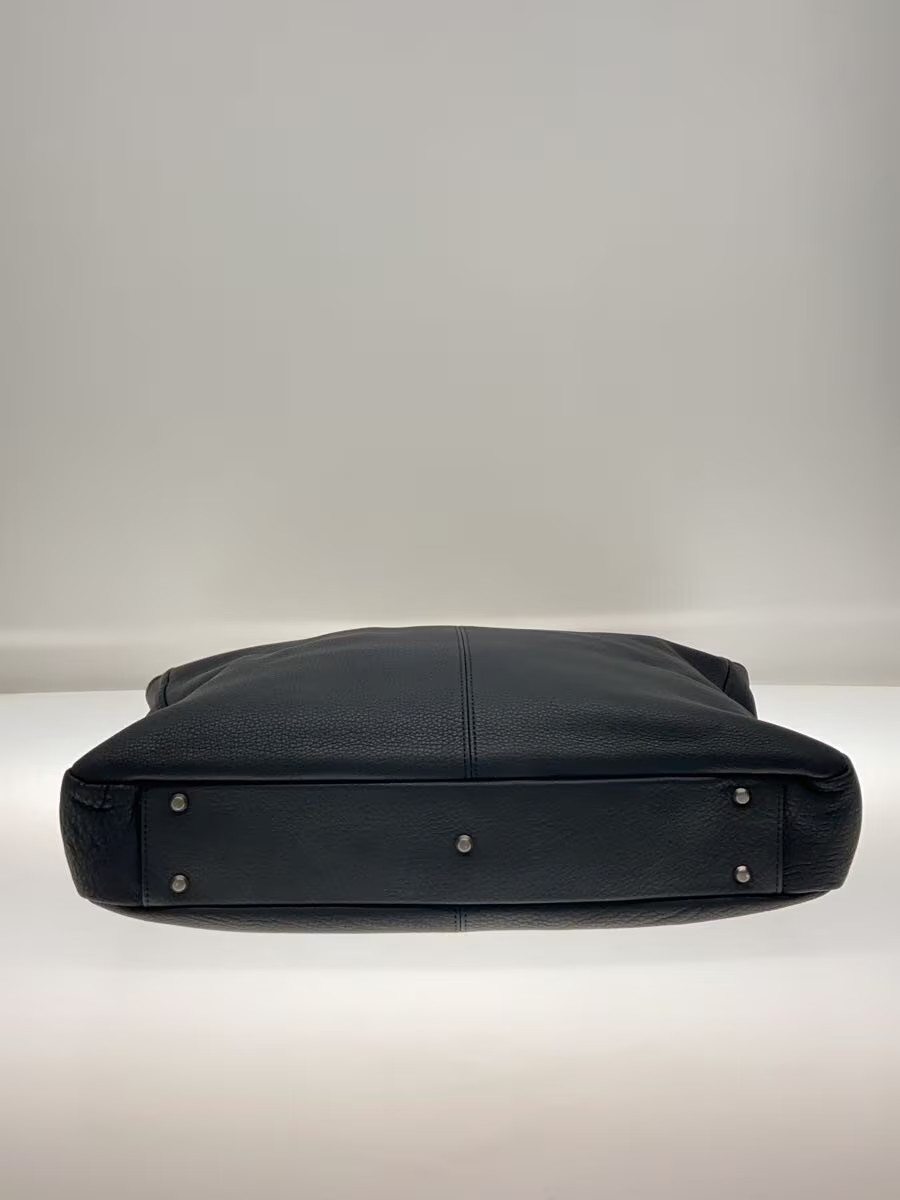 PORTER Briefcase Leather BLK Solid