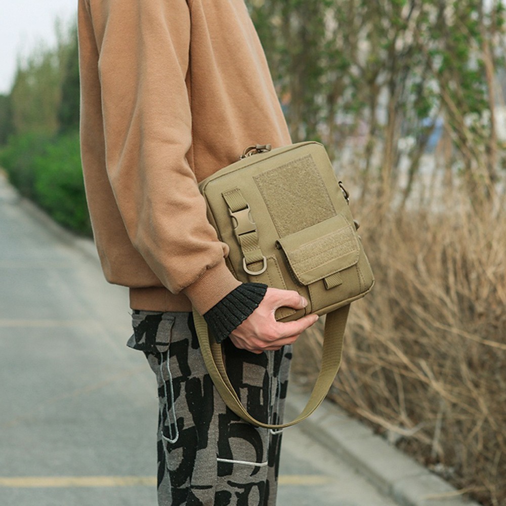 Small Canvas Messenger Bags Classic Vintage Shoulder Bags for Work School Travel