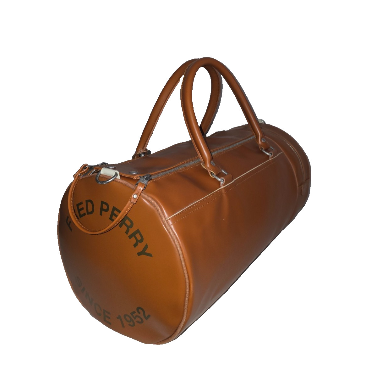 Fred Perry Large Amber Barrel Bag Duffle Gym Travel Bag With Strap