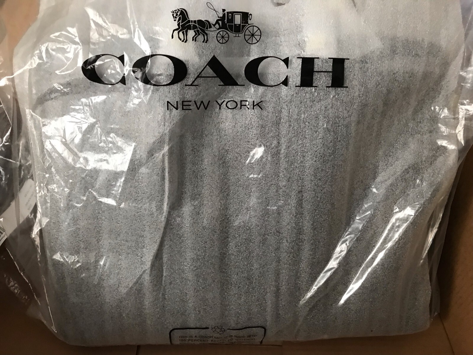 COACH Metropolitan Slim Leather Briefcase 55565 Charcoal Gray $595.00 + Retail