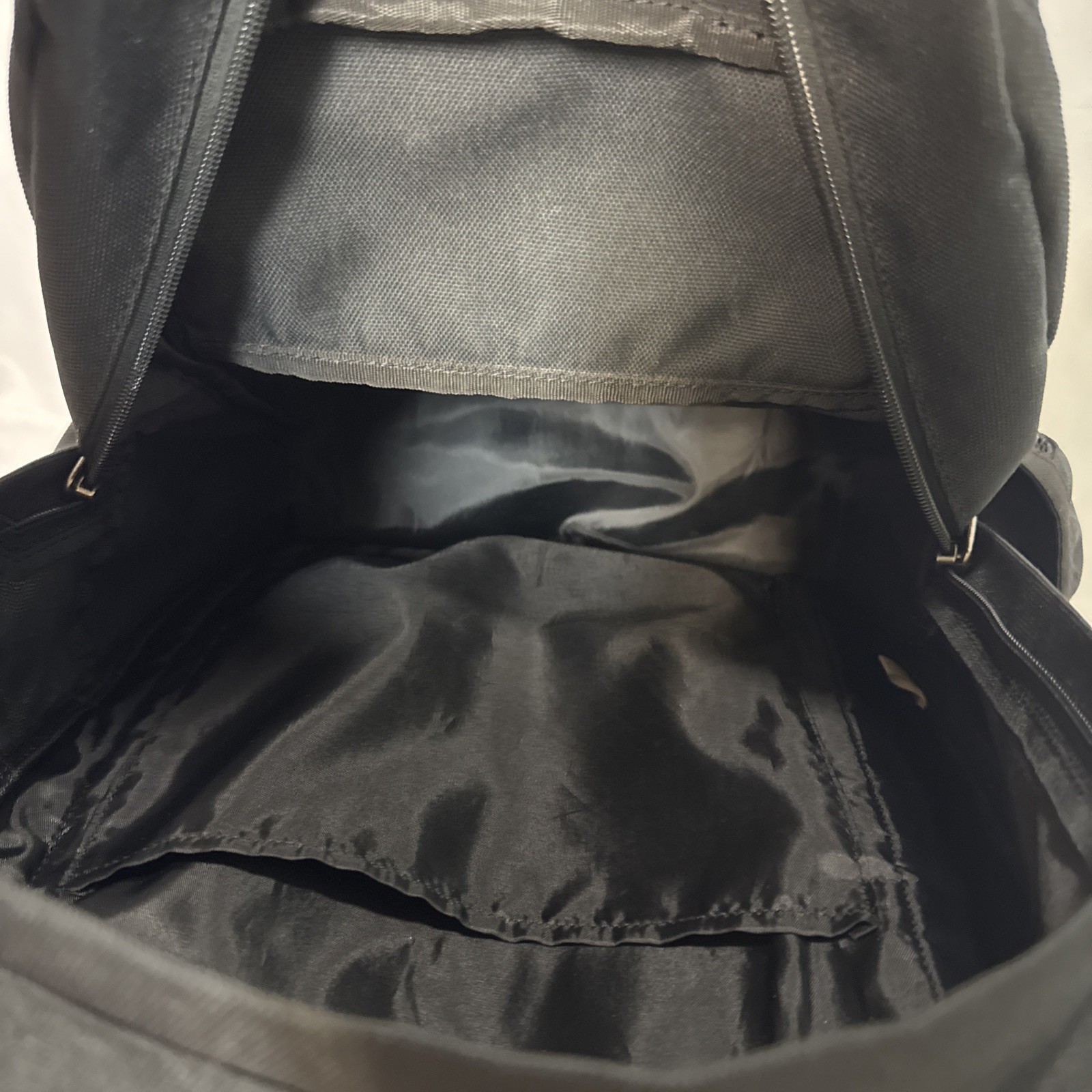 EUC Carhartt Black Foundry Series 28L Dual Compartment Backpack With JLG Logo