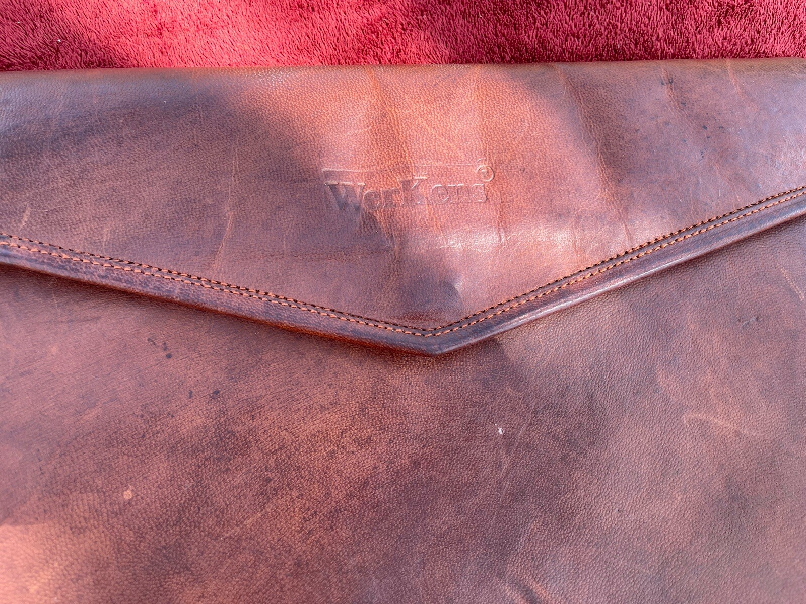 Werkens Leather Document Bag