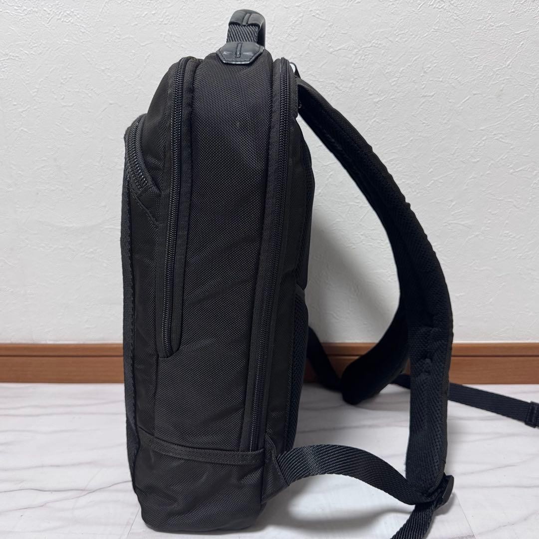 TUMI 232682D Alpha Bravo Davis Backpack Black Ballistic Nylon Leather Laptop A4