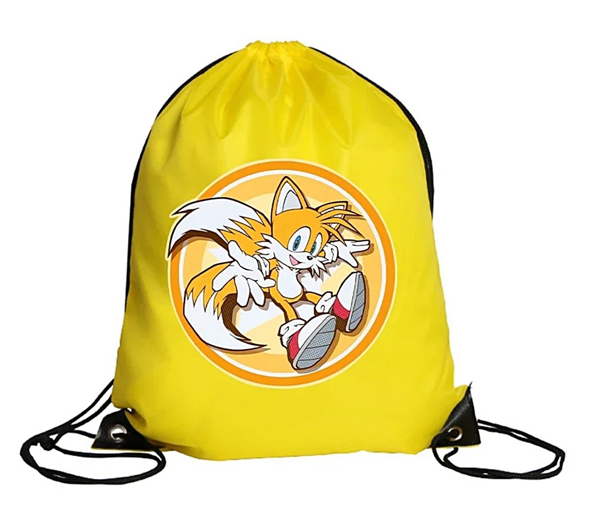 Sonic the Hedgehog Tails Character Retro Gamer Adult Drawstring Bag