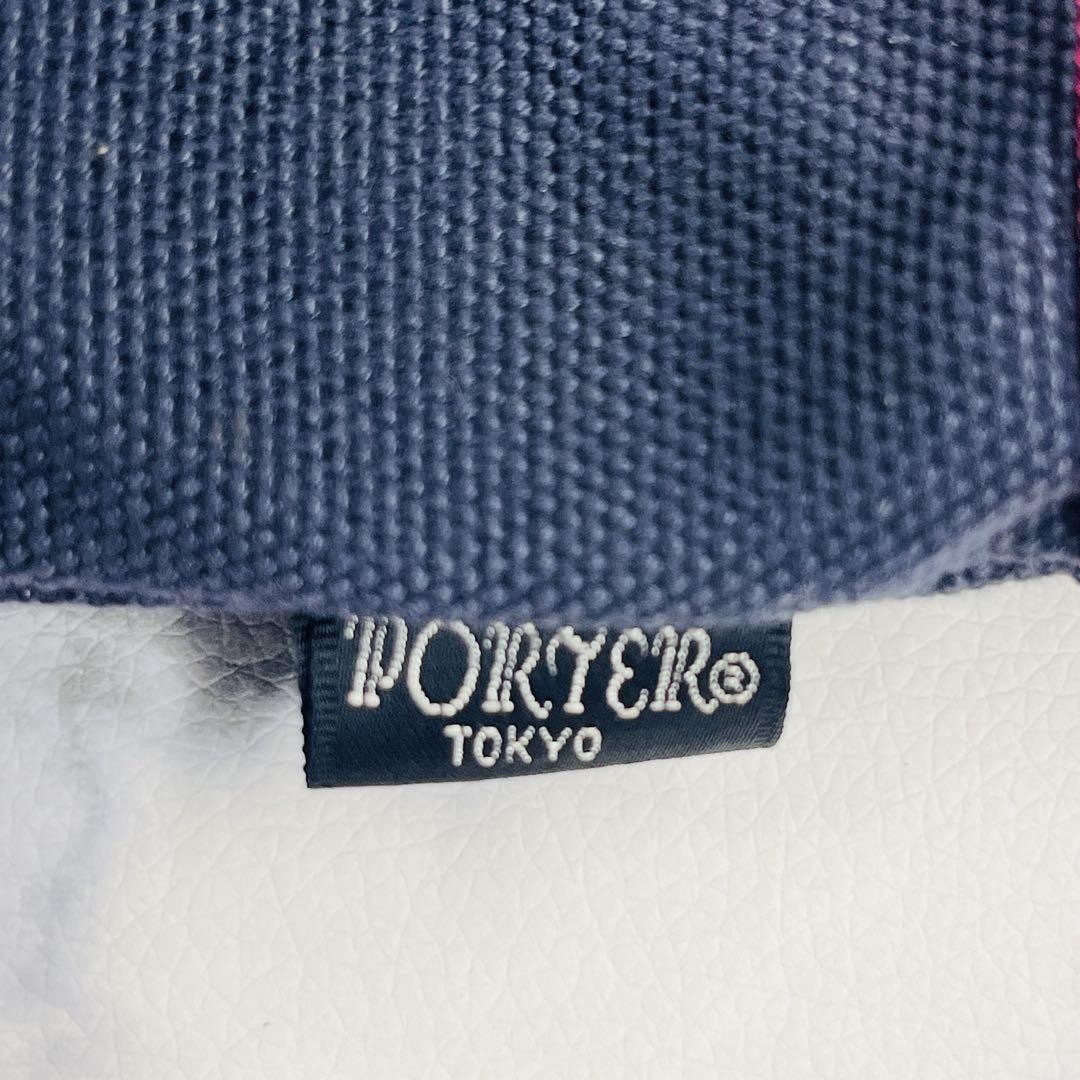 YOSHIDA Bag PORTER Tote Bag Shoulder Bag 2WAY Reversible Navy Japan F/S USED