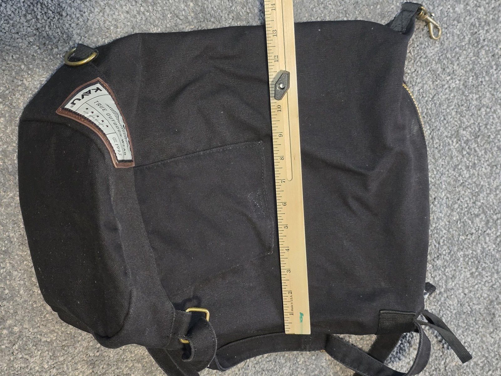 KAVU Sling Bag Crossbody Backpack True Outdoor Wear Mens Womens Canvas Travel Pa