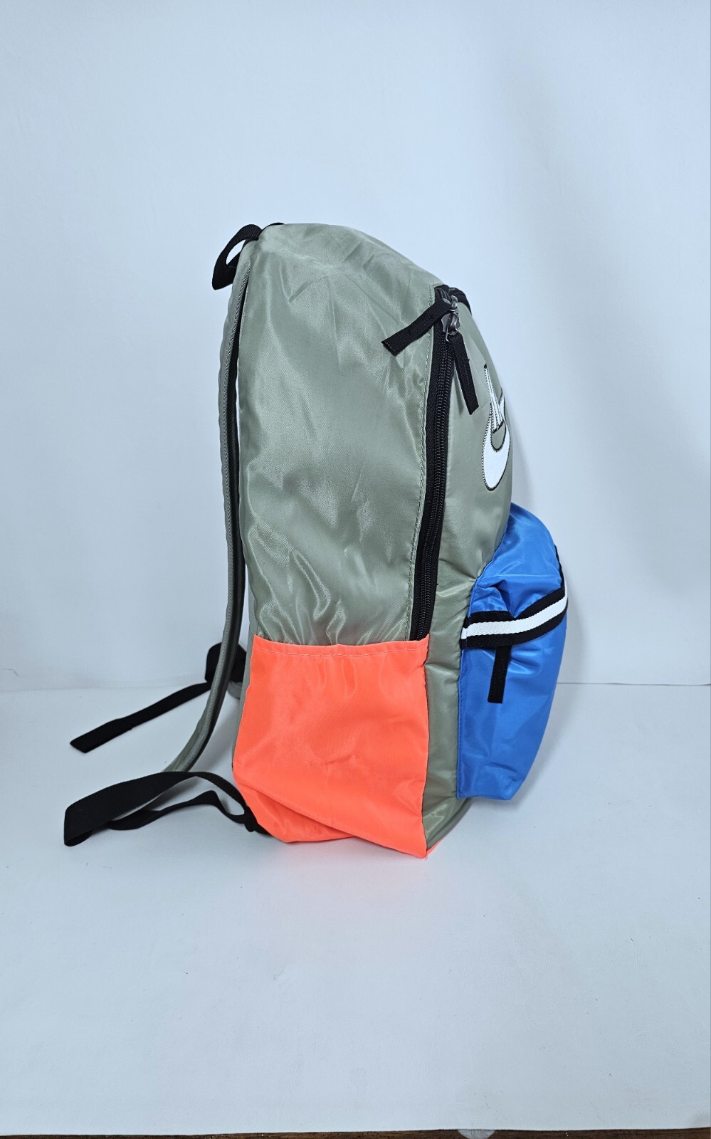 Nike Heritage Jersey Culture Backpack -Jade Stone, Photo Blue, Orange BA6092-371