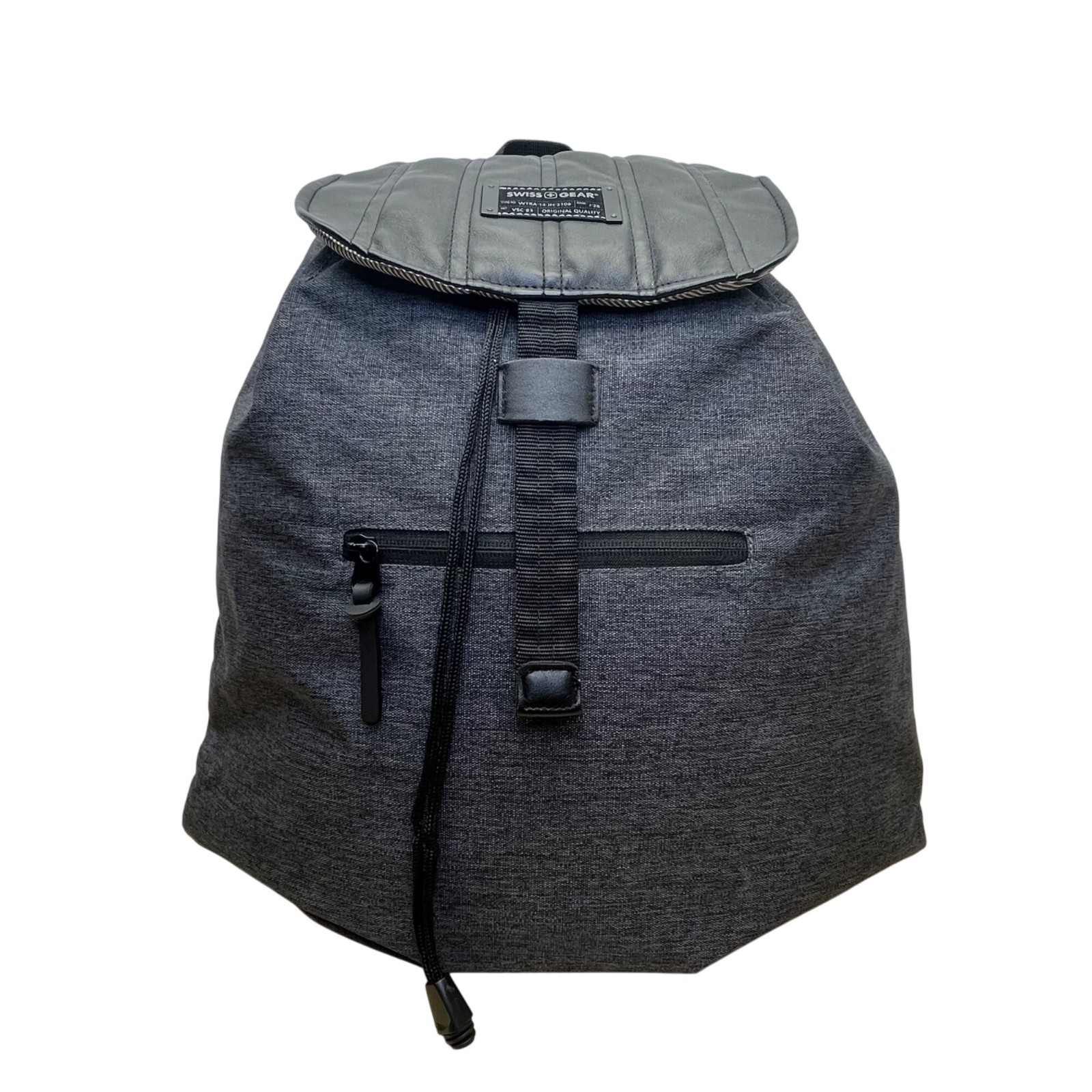 SwissGear Unisex Black & Gray Canvas Travel Laptop/Tablet Bag Backpack Size L
