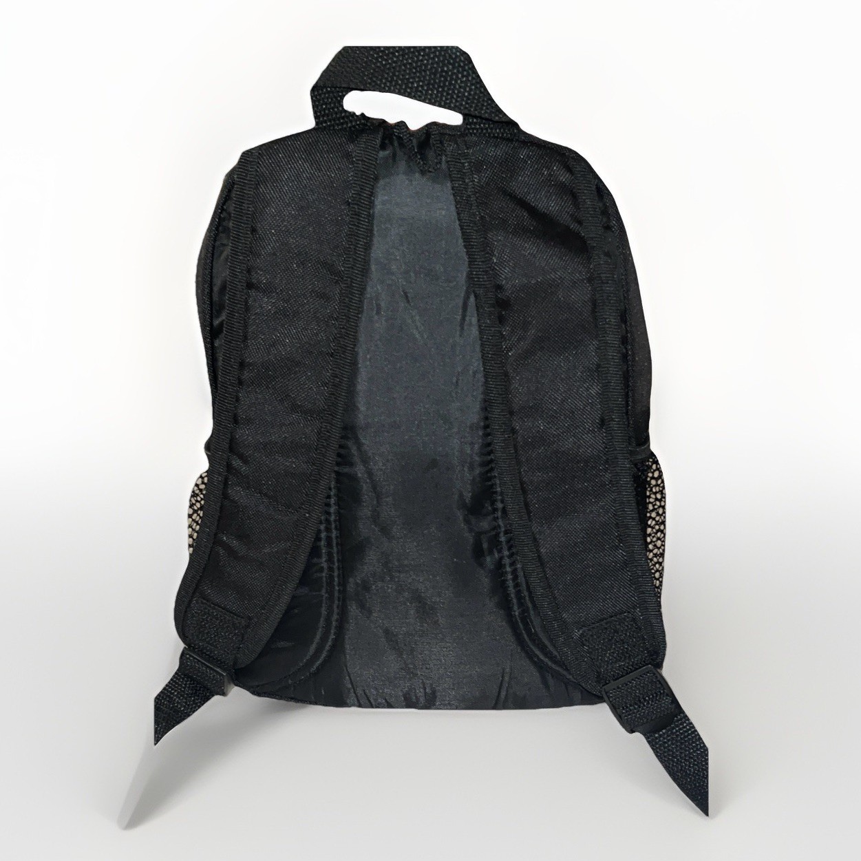 JEEP Mini Backpack Bag Travel Black Logo Zippered 10.5″ x 8″ Black/Gray *GC*