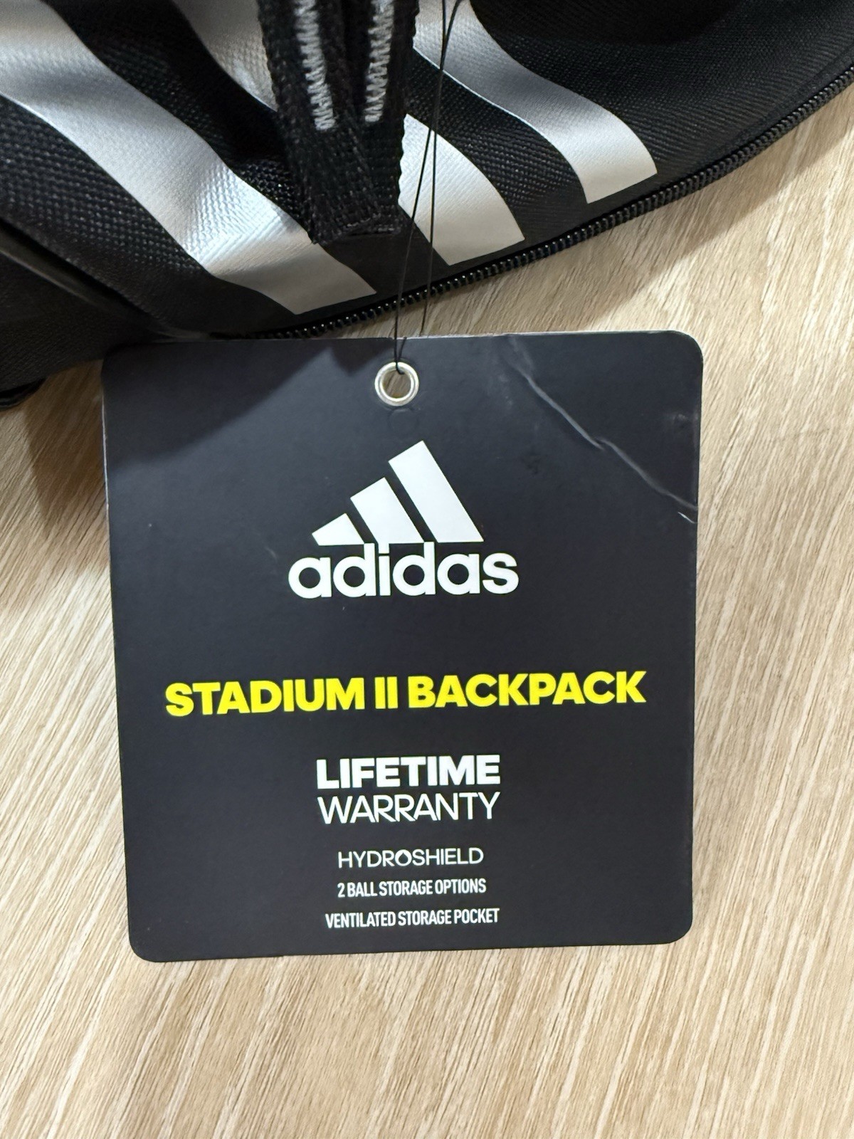 Unisex Adidas Stadium 2 Backpack Red Soccer Ball NWT