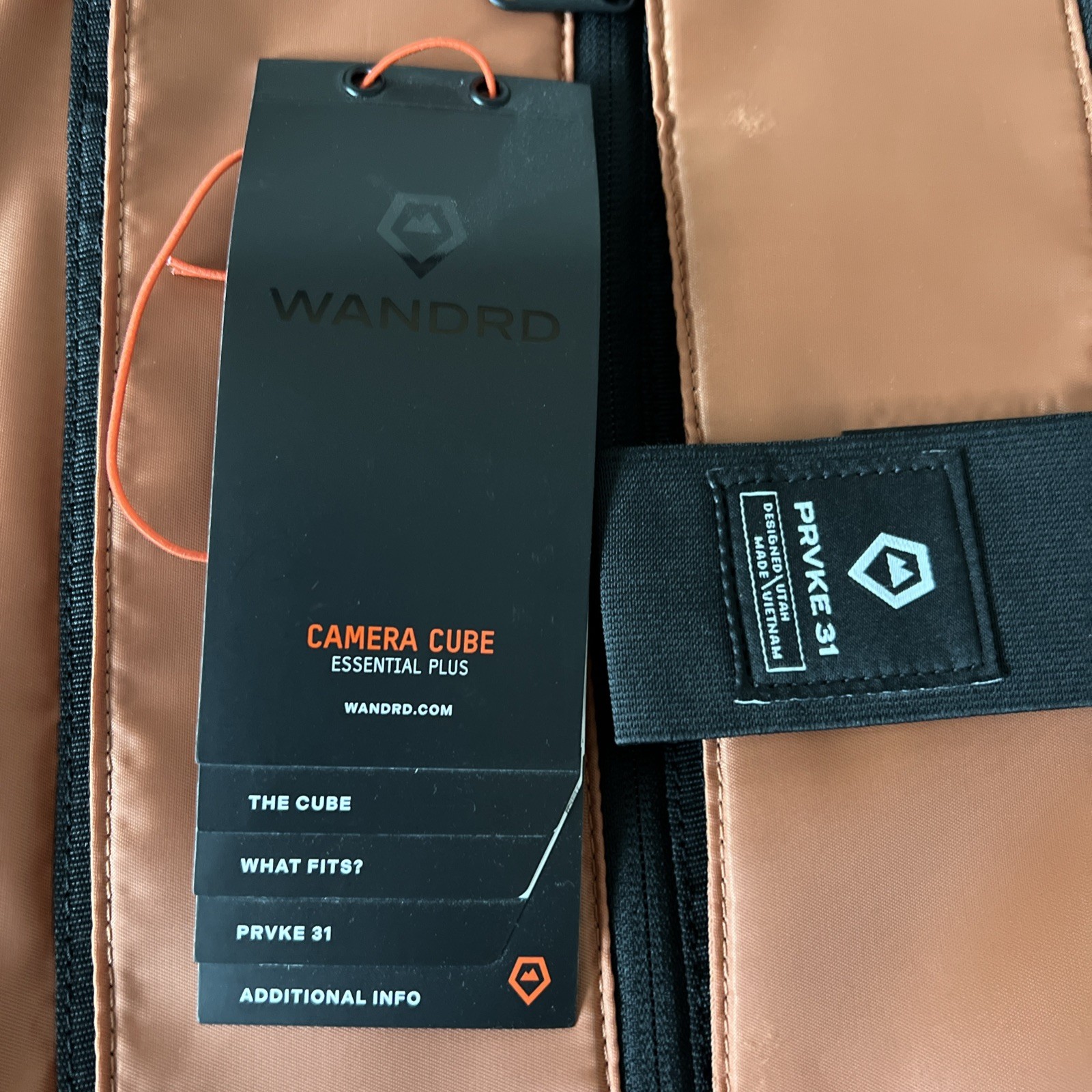 WANDRD PRVKE 31L V4 Essential plus Camera Backpack Sedona Orange ($360 Msrp)