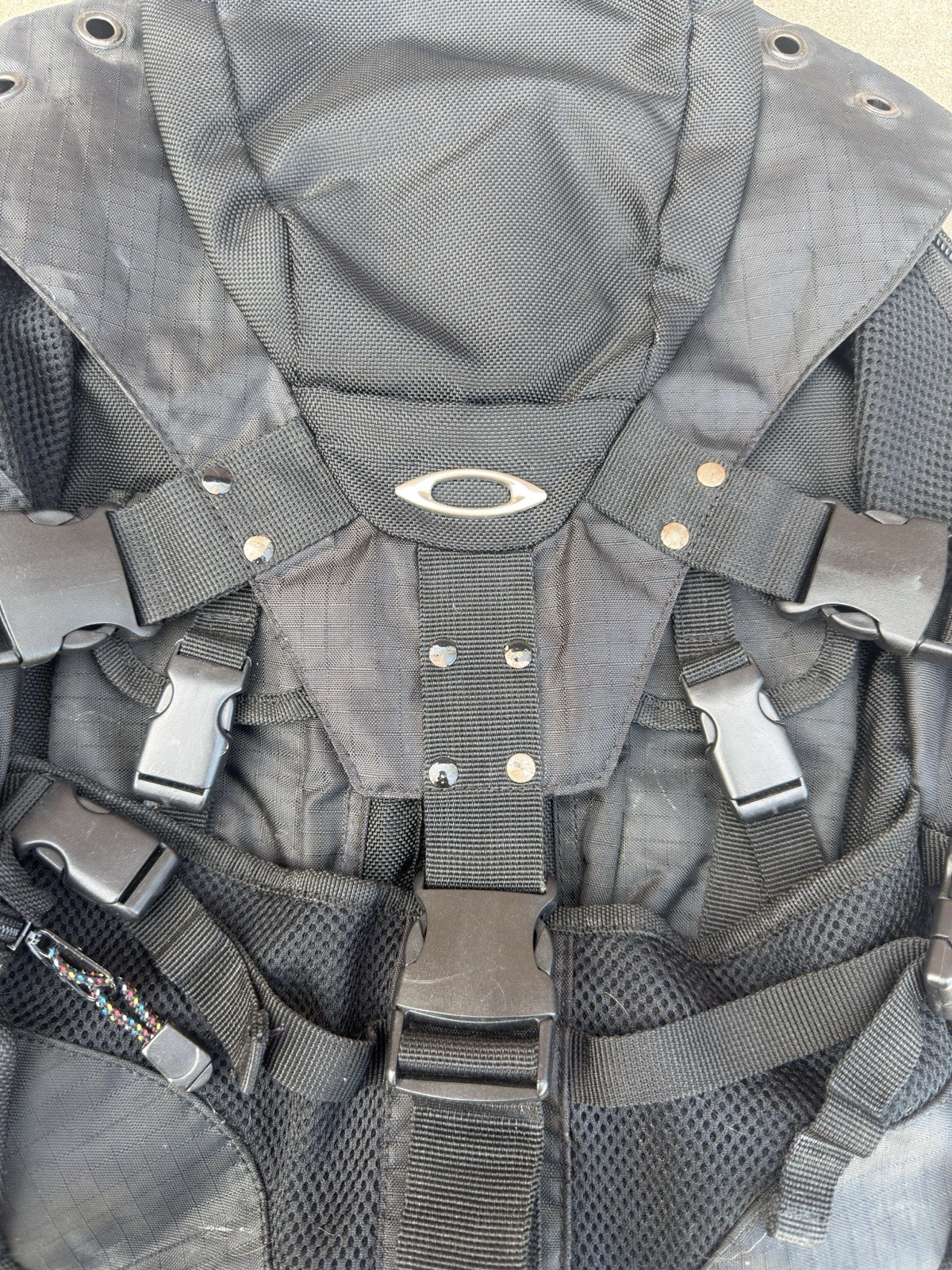 Vintage Oakley Icon Backpack Black