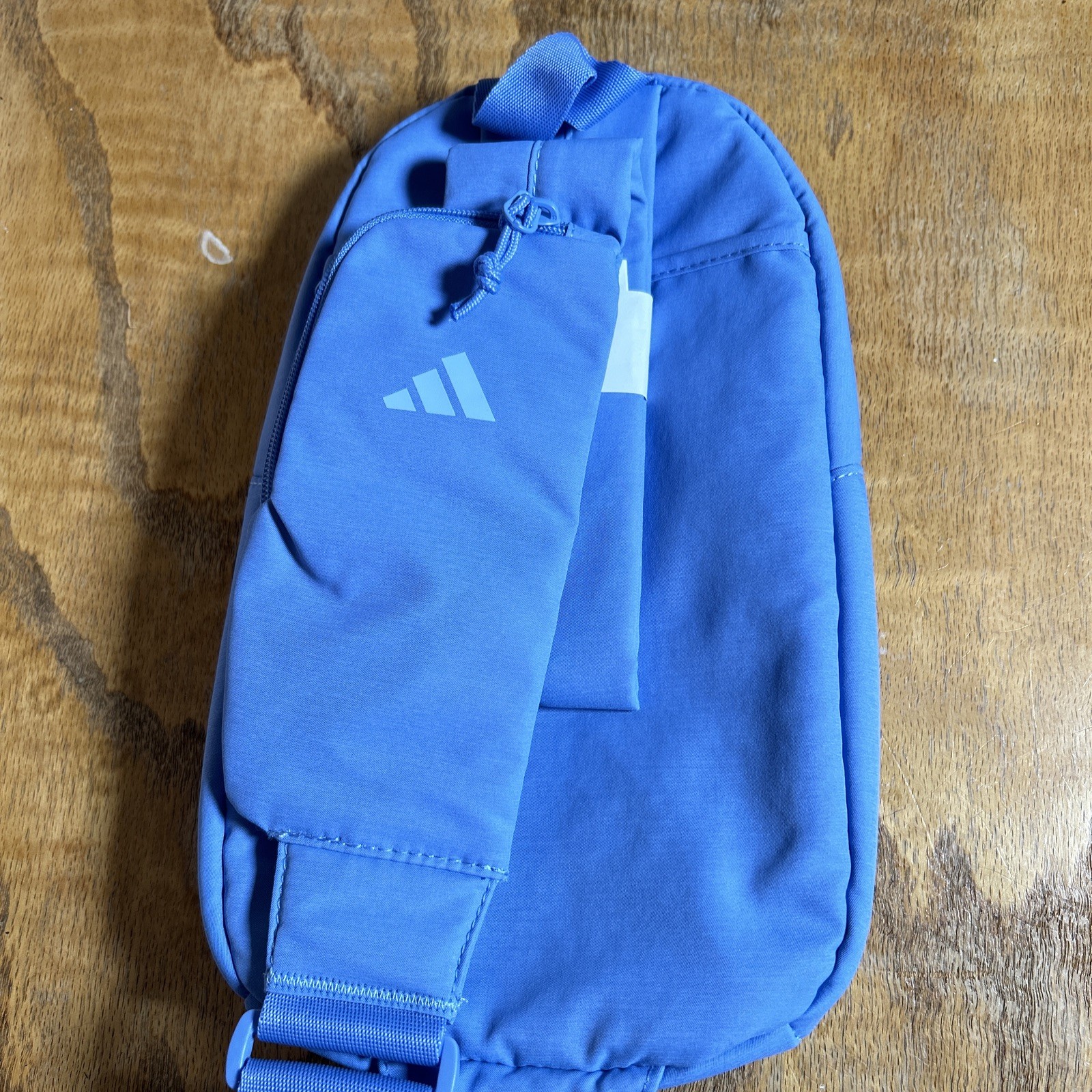 Adidas Unisex Essentials 3 Sling Adjustable Strap Crossbody Bag Blue Fusion Glow