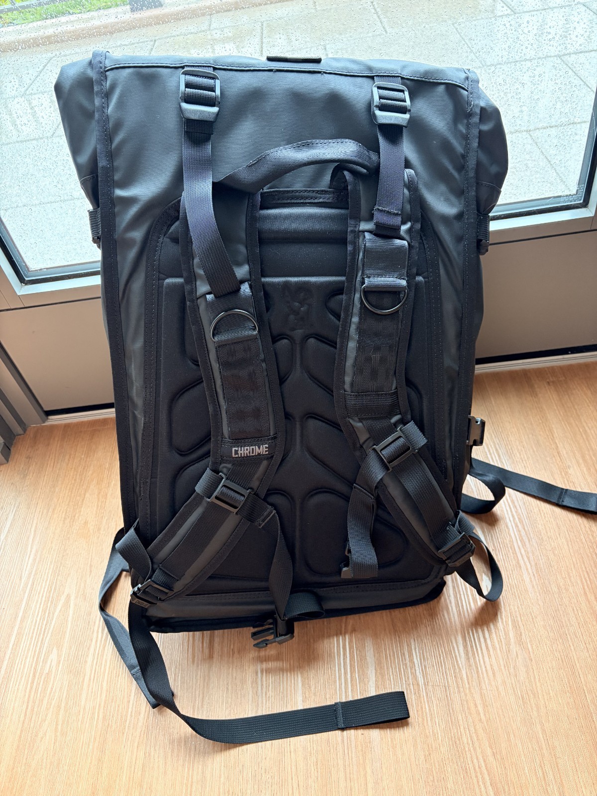 Chrome Barrage 34L Freight Matte Waterproof Rolltop Cargo Cycling Backpack RARE