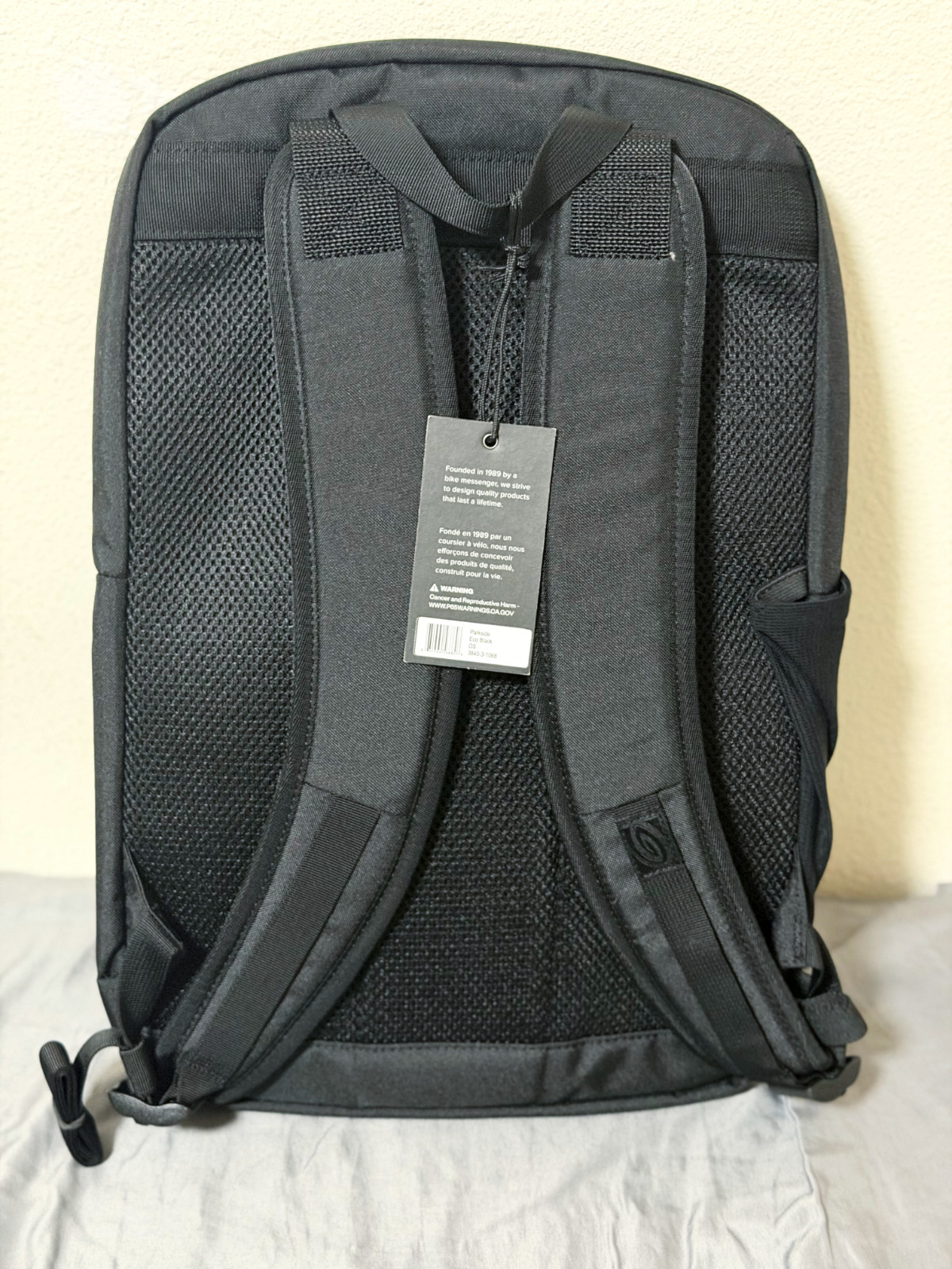 NWT Timbuk2 Parkside Backpack in Eco Black – New With Tags
