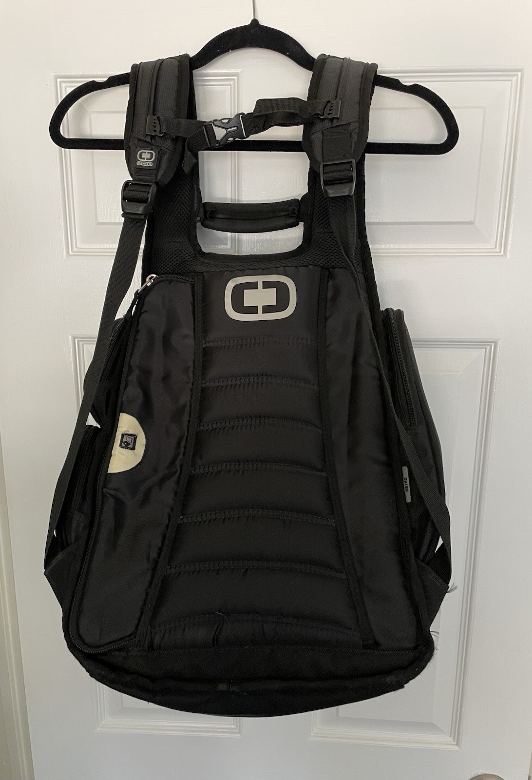 OGIO Black Backpack w/ Laptop Sleeve, Organizer, Audio Pocket, Zip. Branded