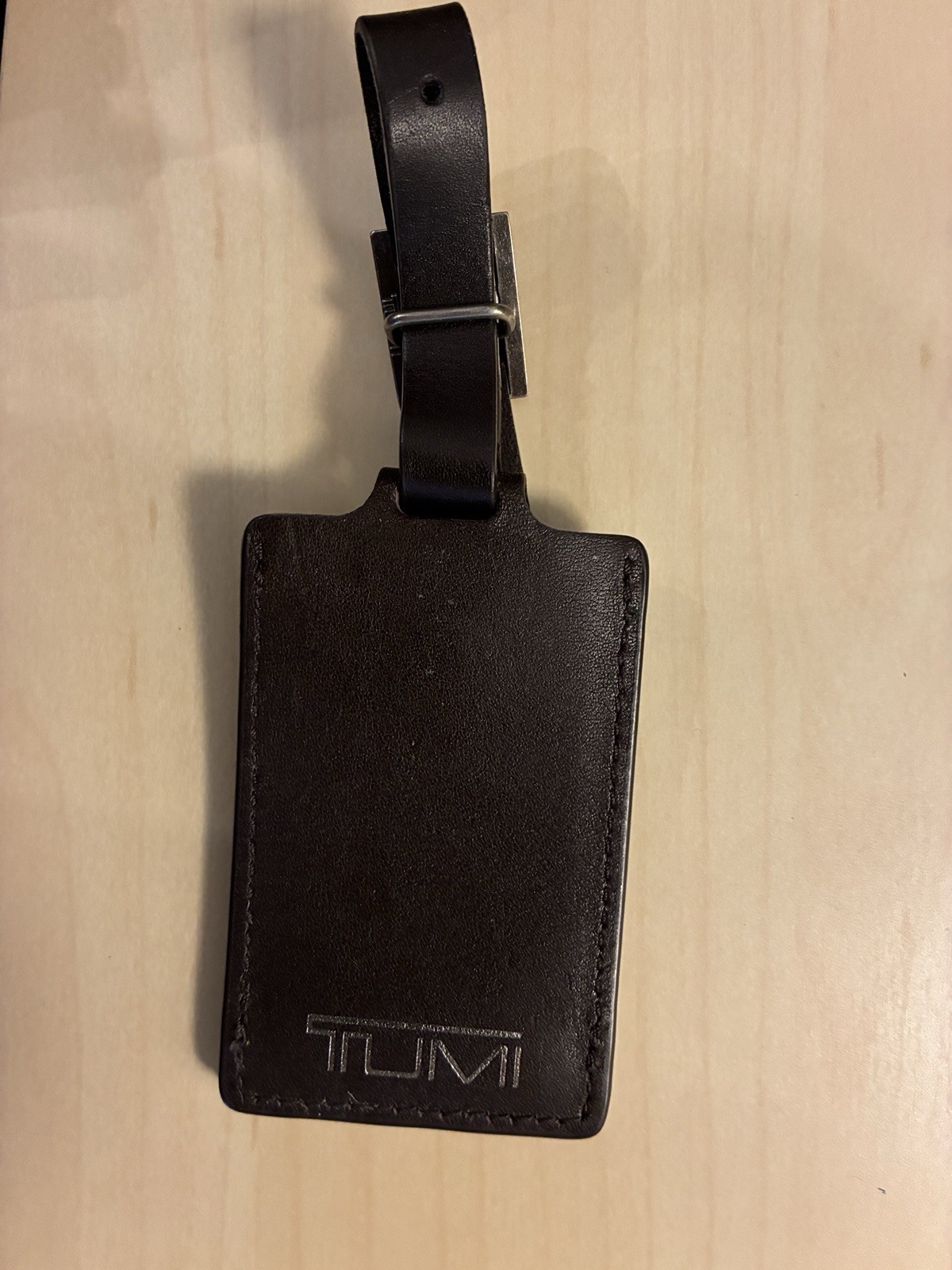 TUMI 222382HK2 Alpha Bravo Kingsville Backpack Black Brown Original Luggage Tag