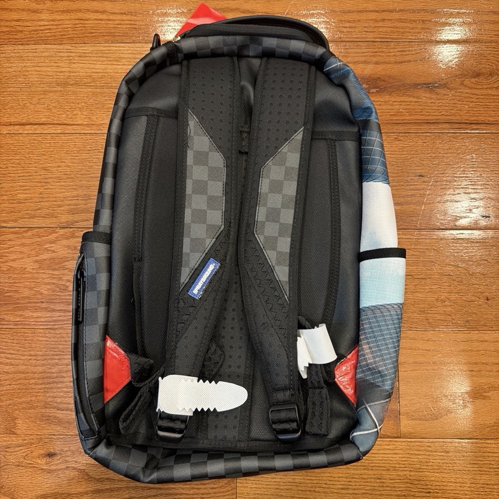 Sprayground x Marvel Spider-Man Backpack New Black Bookbag Large School Bag