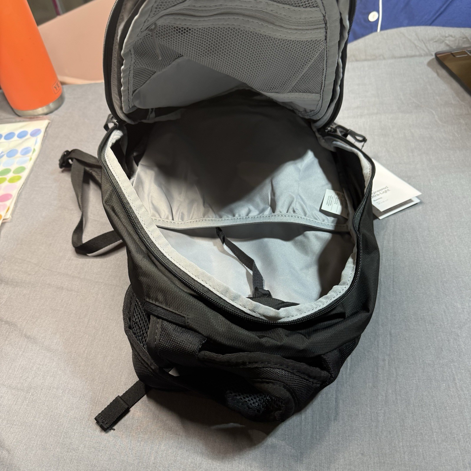 Nike Engineered Ultra-Light Running Backpack Black N3567 15L NWT