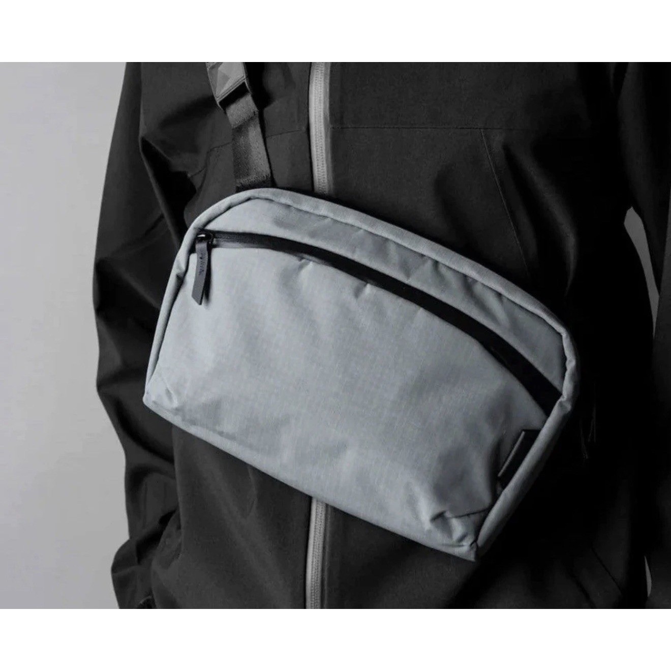 ALPAKA Flight Sling Crossbody Sling Bag Travel Grey Axoflux 210D 2L New