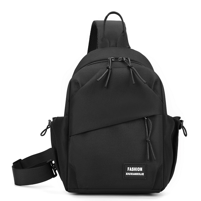 Casual Mens Single Shoulder Trendy Chest Bag Outdoor Sports Lightweight Backpack