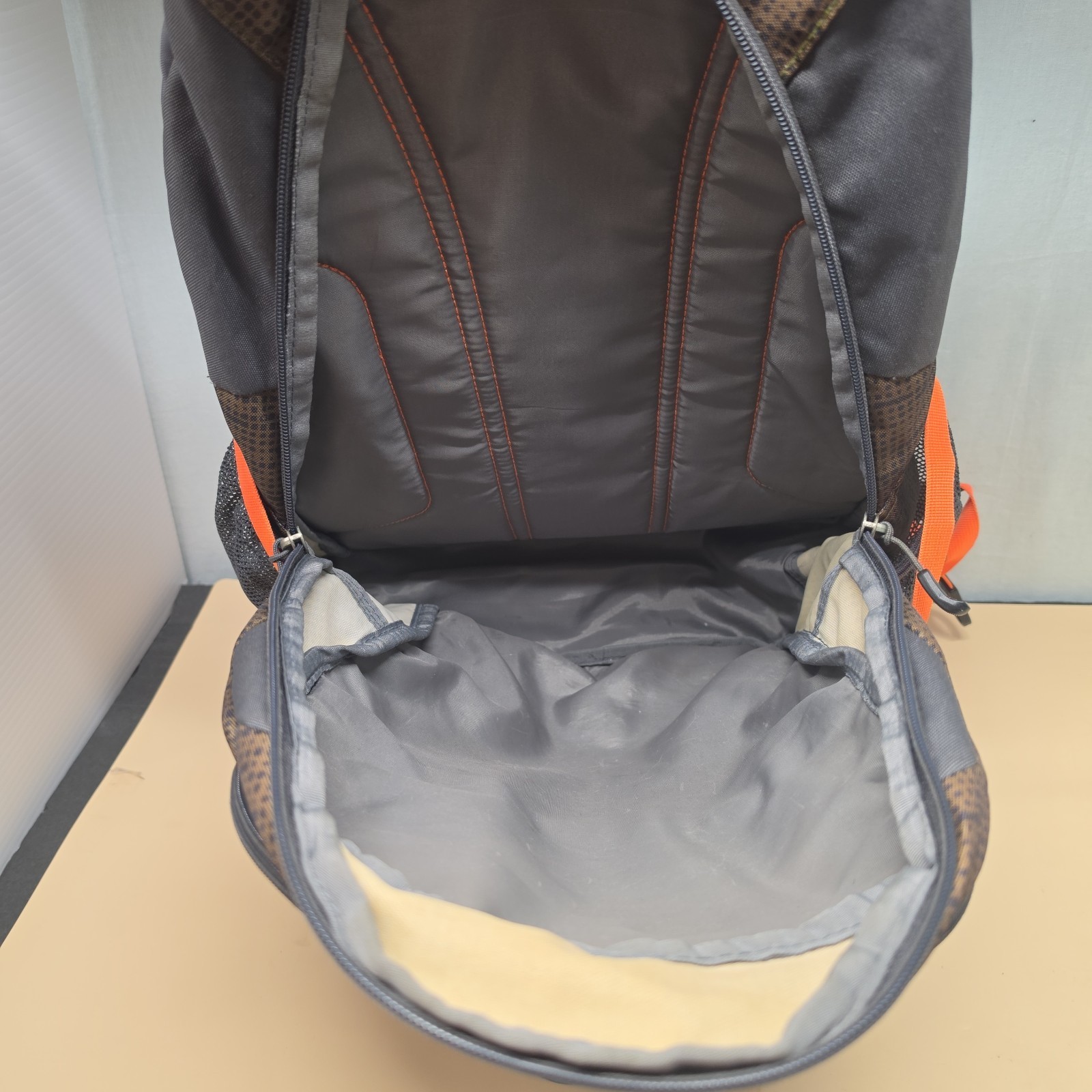 High Sierra Riprap Backpack Brown Digital Camo Laptop Bag Hiking School Travel