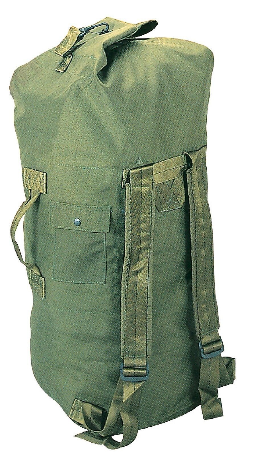 Military Type Enhanced Double Strap Duffle Bag – Nylon Duffle Gear Packs Bags