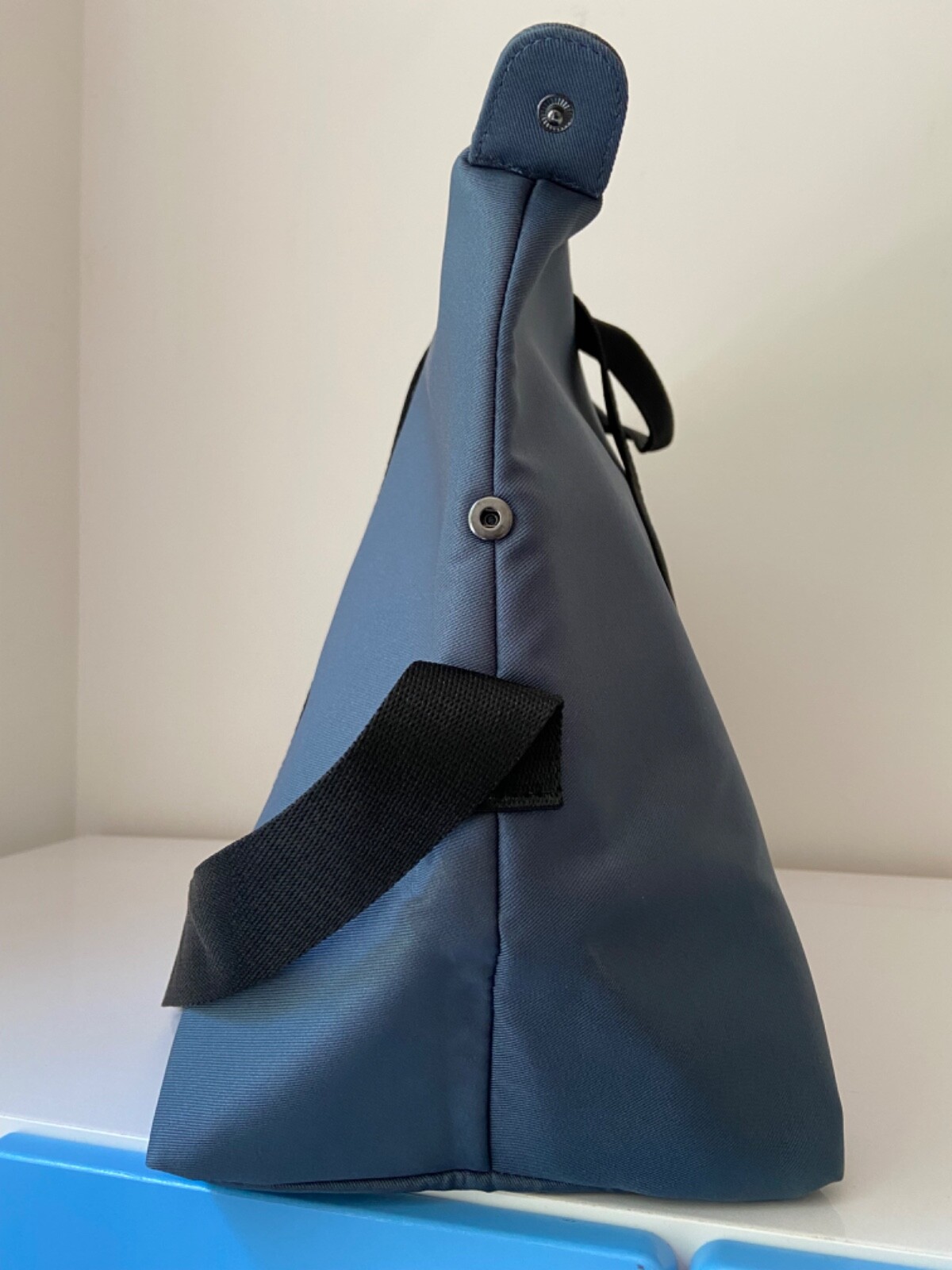 Coach Fragrance Duffle slate blue Weekender Carry-on Gym Shoulder / Hand Bag New