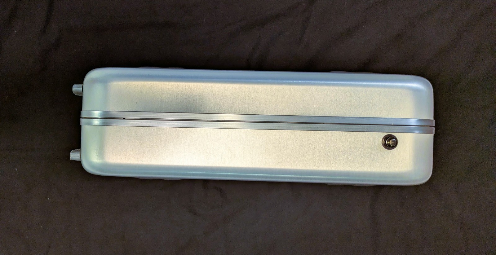 Vintage Zero Halliburton Aluminum Attache Laptop Case – 18 x 13 x 4 Dial Lock