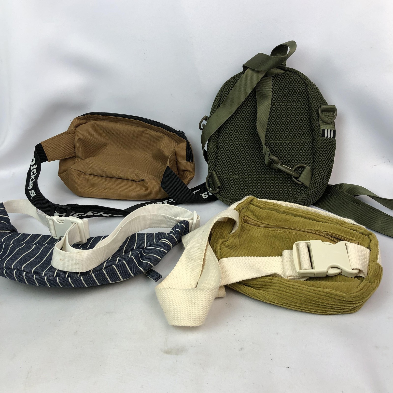 Adidas Billabong Dickies Volcom Belt Bag Fanny Pack Lot Of 4 Unisex Small READ