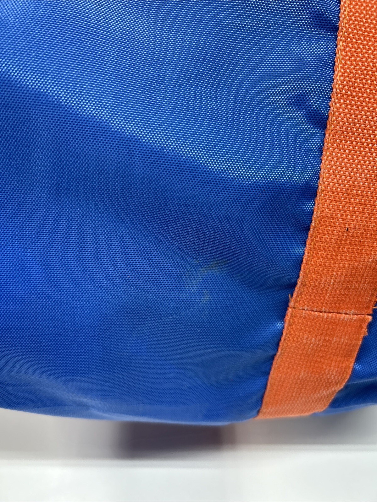 VTG Macgregor Nylon Red And Blue Duffle Bag Gym Bag