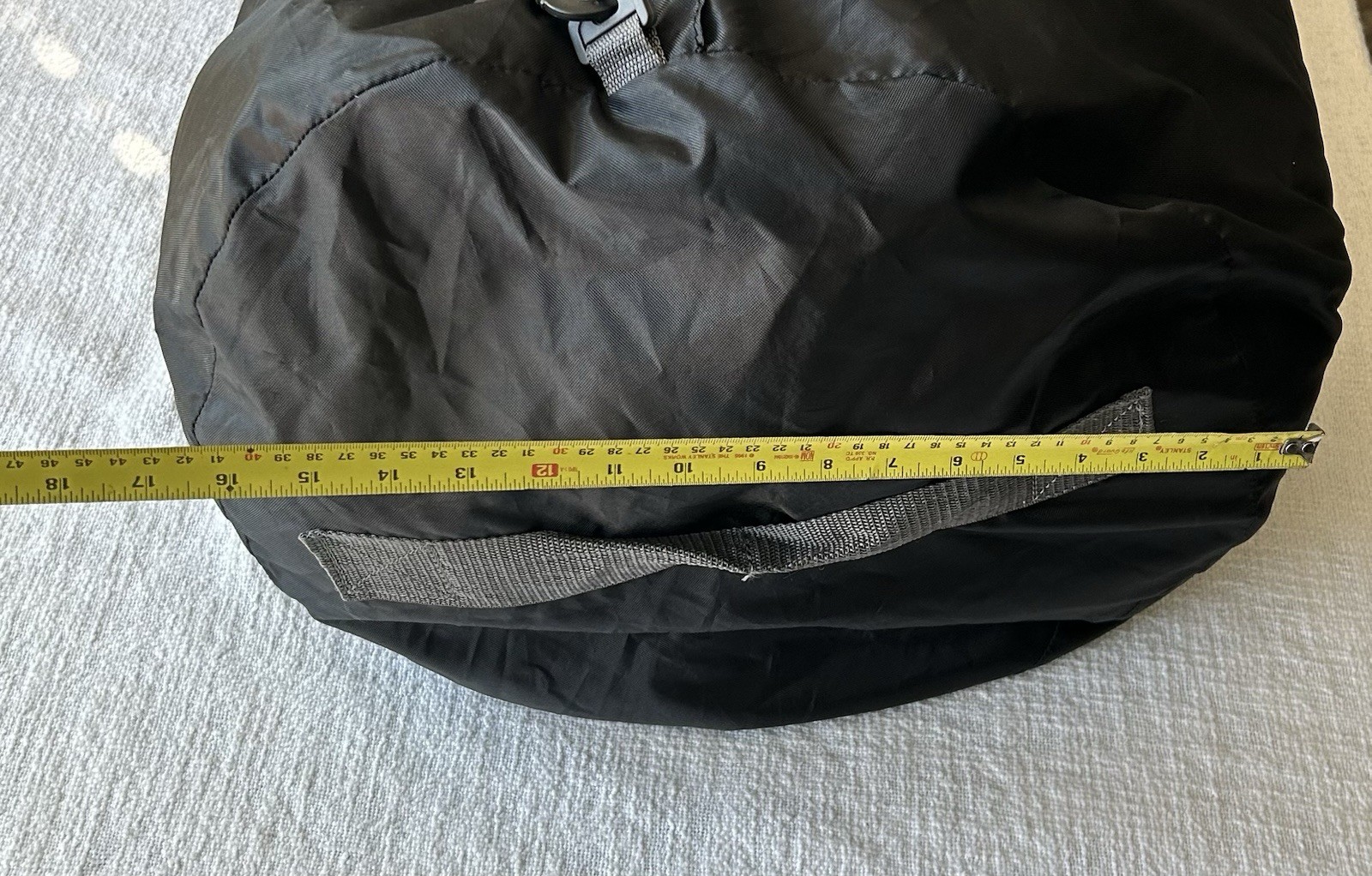 Outdoor Products Delux Black Duffle Bag 2XL 42″H x 18″W x 18″L Shoulder Strap