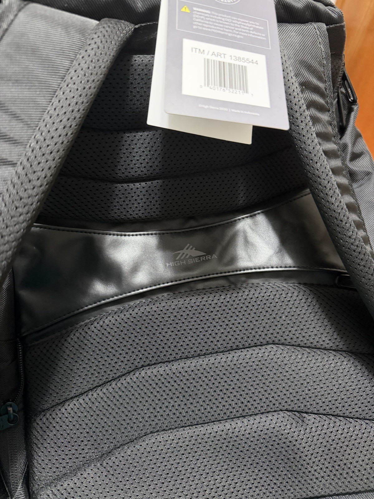 High Sierra Backpack Endeavor Elite Padded Laptop Compartment USB Port Travel