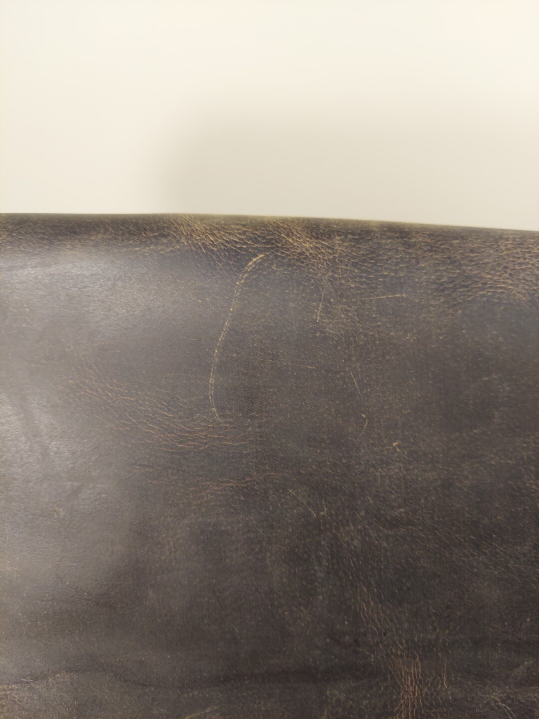 KomalC Brown Leather 18″ Messenger Laptop Bag Satchel