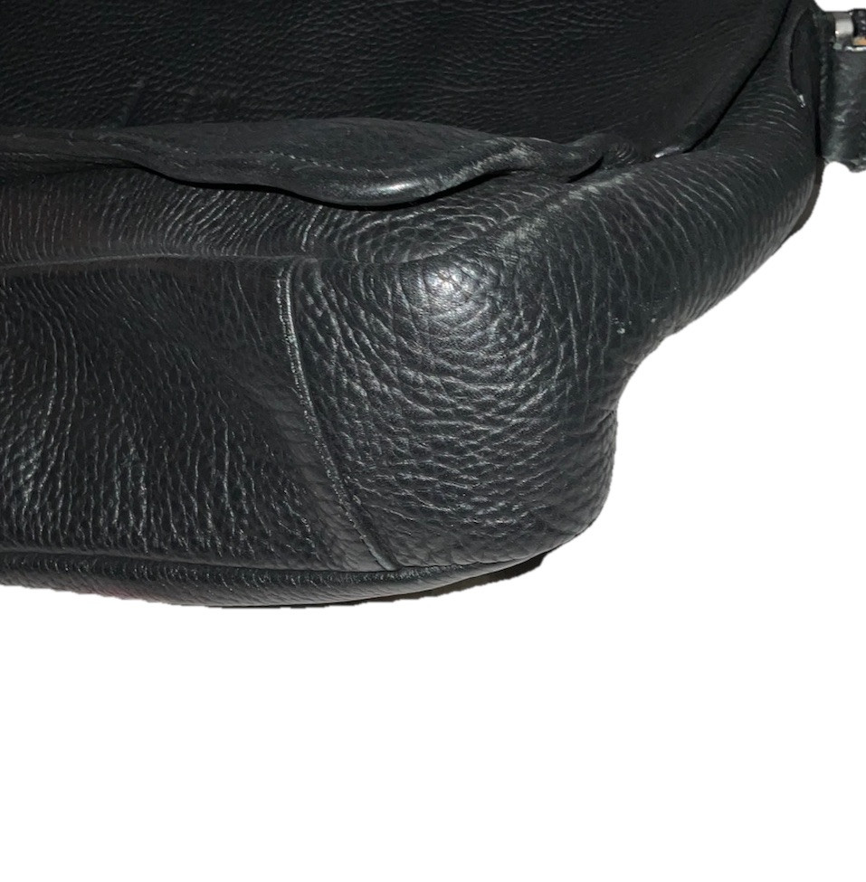 Dunhill Black Leather Messenger Bag Crossbody/Shoulder Bag