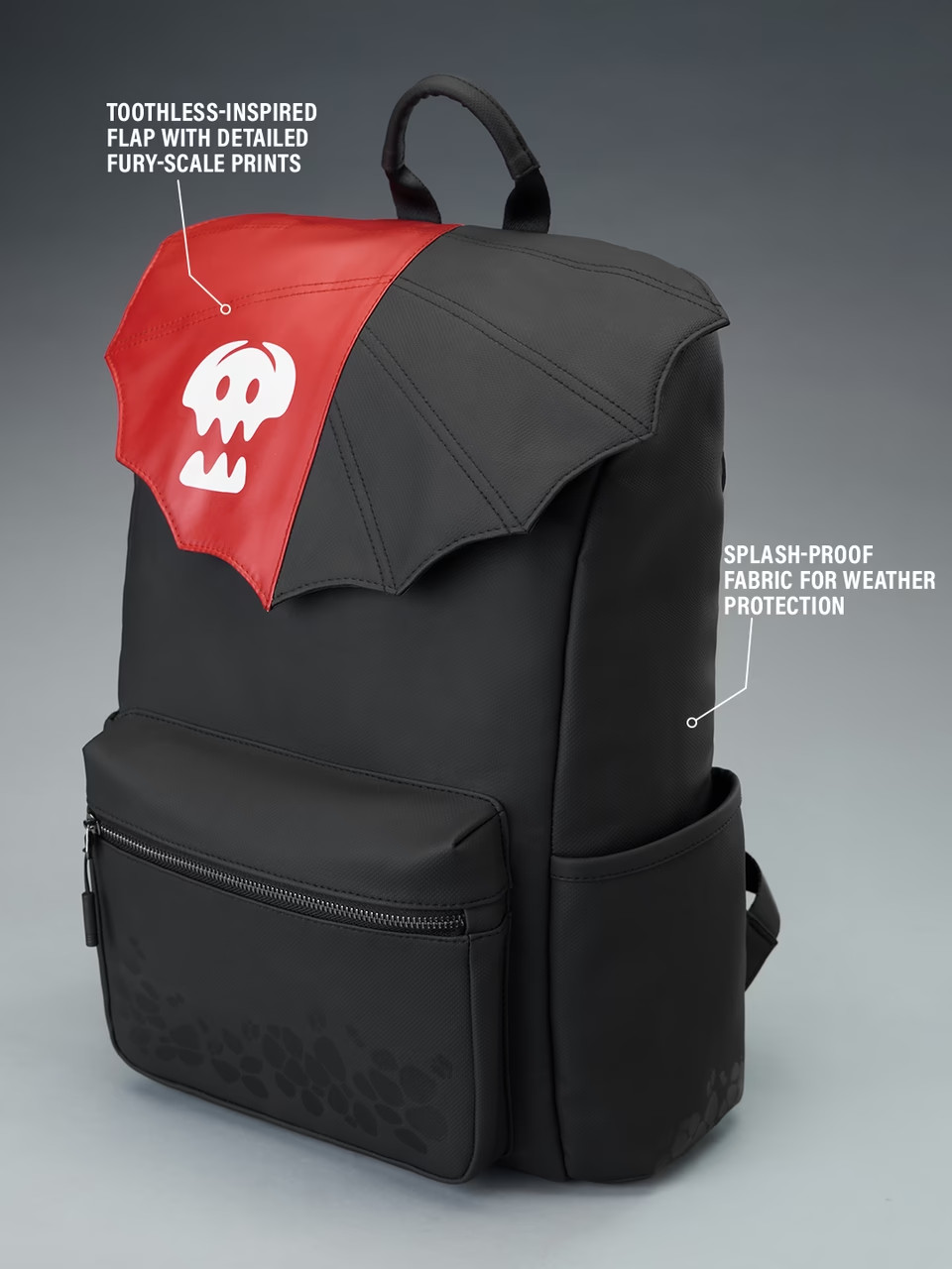 HTTYD Night Fury Utility Gear Backpack Heavy Duty Dragon Bag – Official Licensed