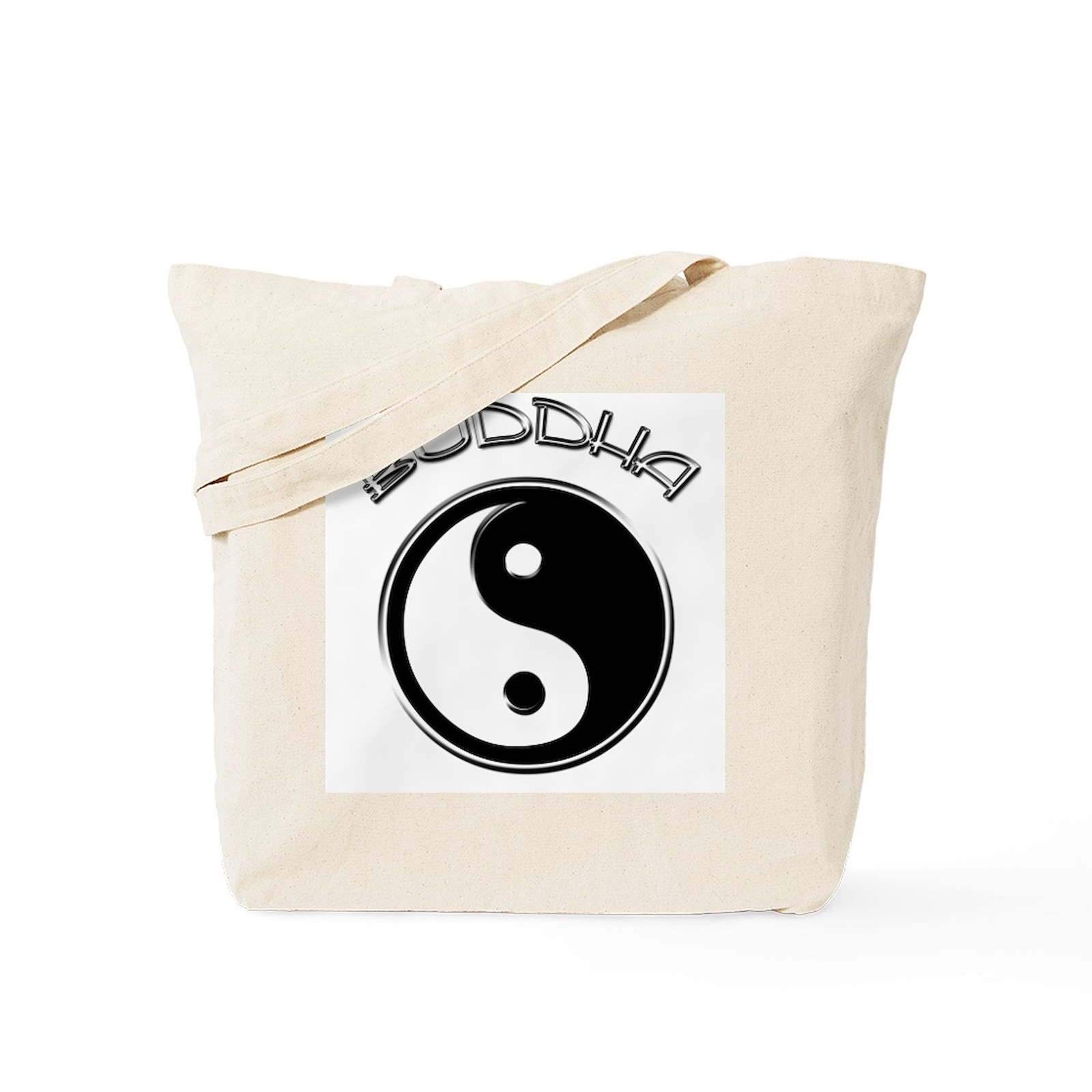 CafePress Buddha Ying Yang Tote Bag (24960121)