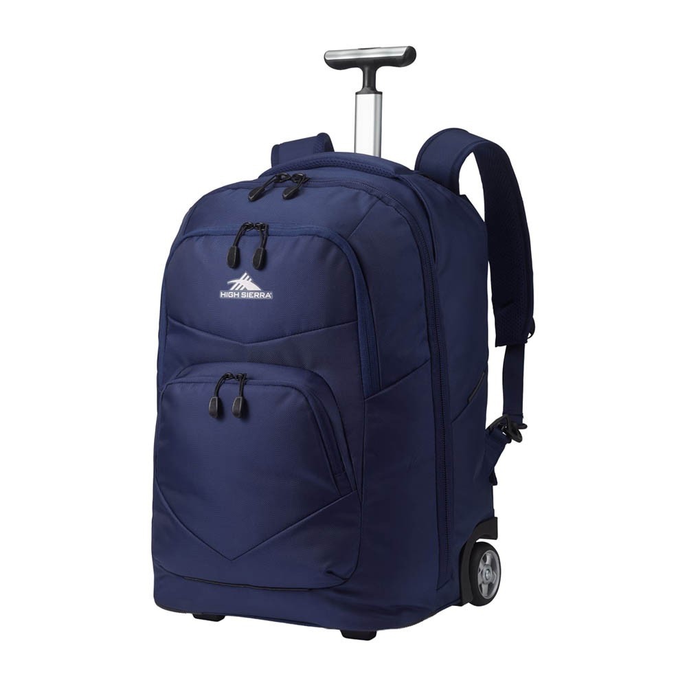 High Sierra Freewheel Pro Wheeled Laptop Backpack Bookbag for Travel or Work NEW